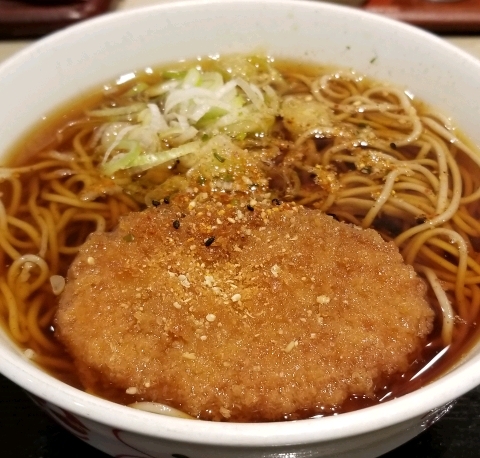 コロッケそば