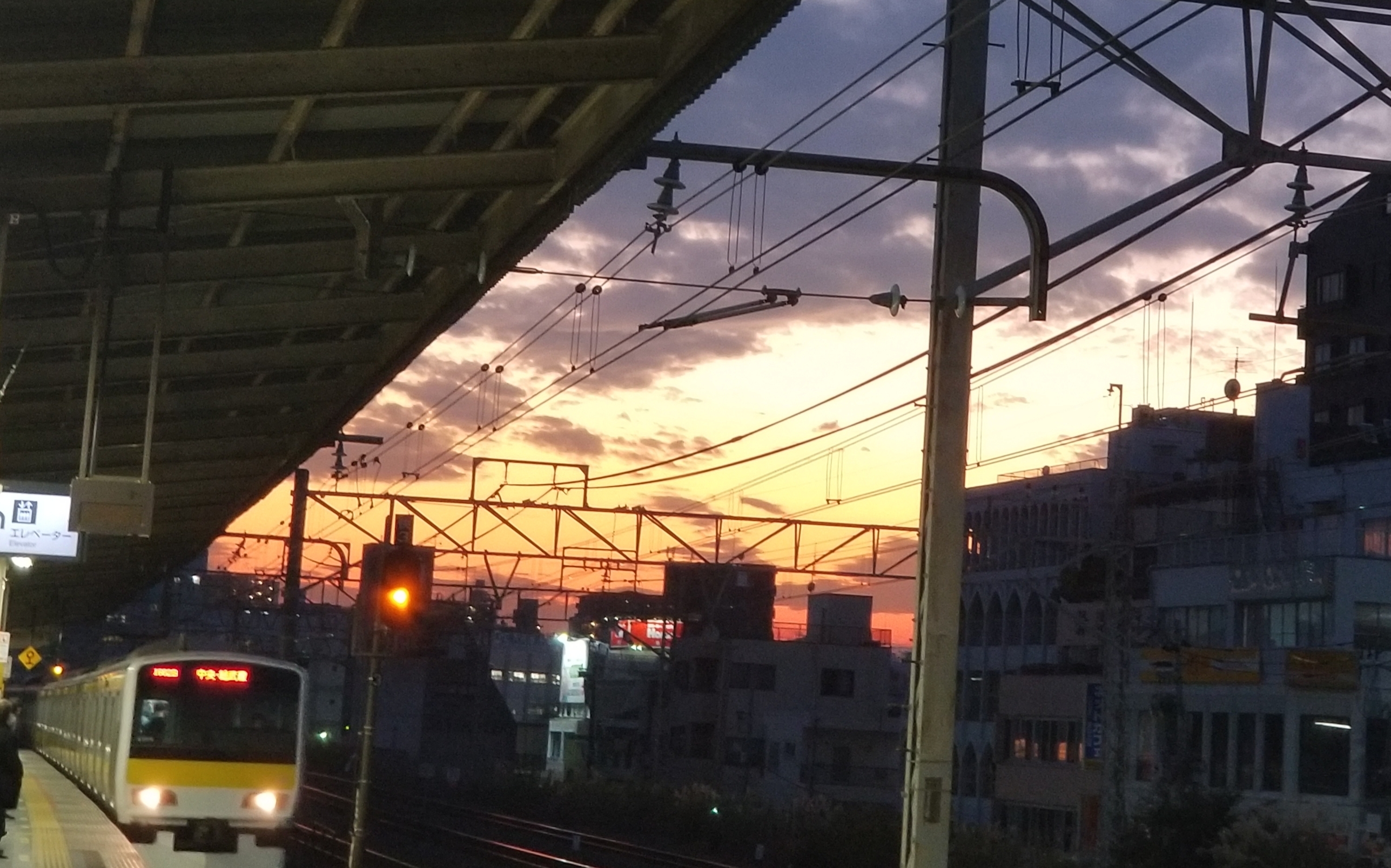 夕焼け